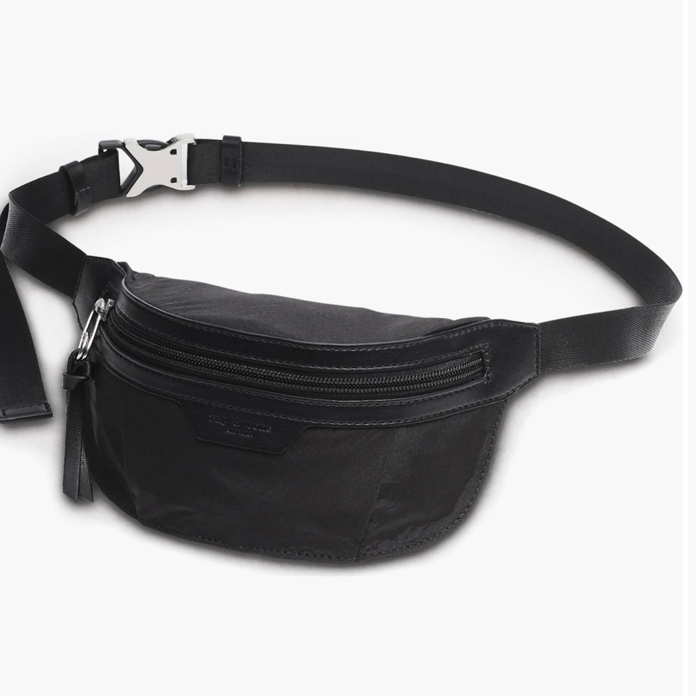 rag & bone Black Nylon Belt Bag